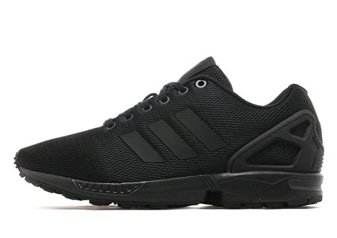 adidas flux herren komplett schwarz|adidas Originals ZX Flux sneakers in black .